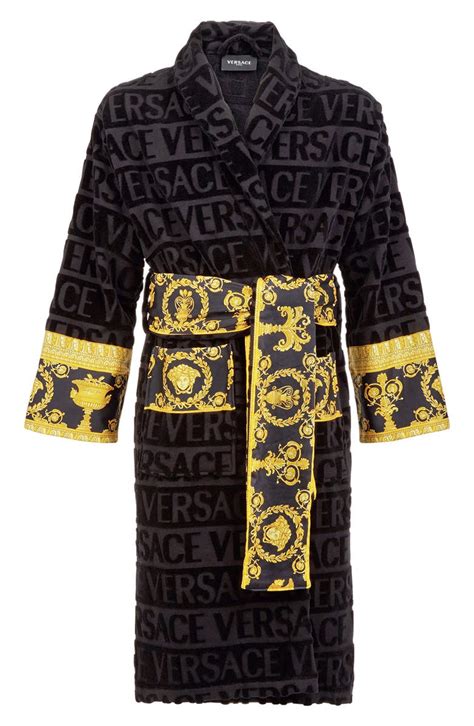 versace print bathrobe|Versace bathrobe nordstrom.